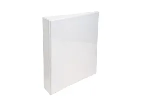 Alpha Presentation Binder 4 Rings A4, 76mm Spine, White (408)