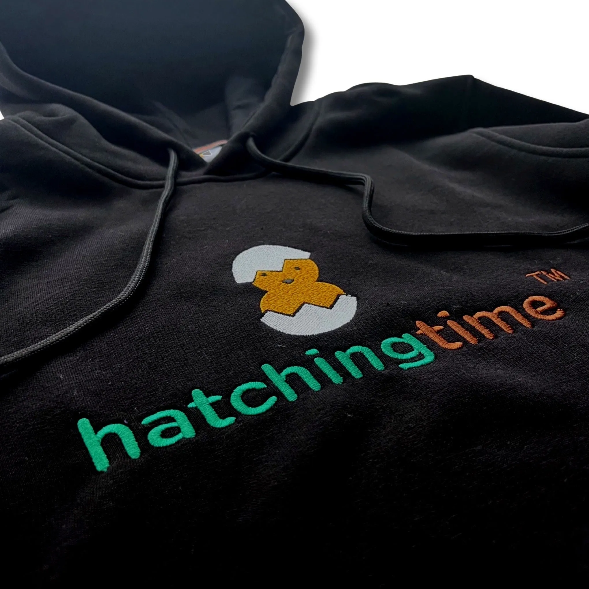 Hatching Time Unisex Hoodie (Black)