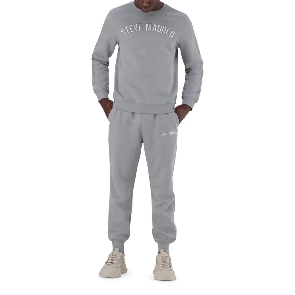 KEITH GREY CREW NECK FLEECE SWEAT