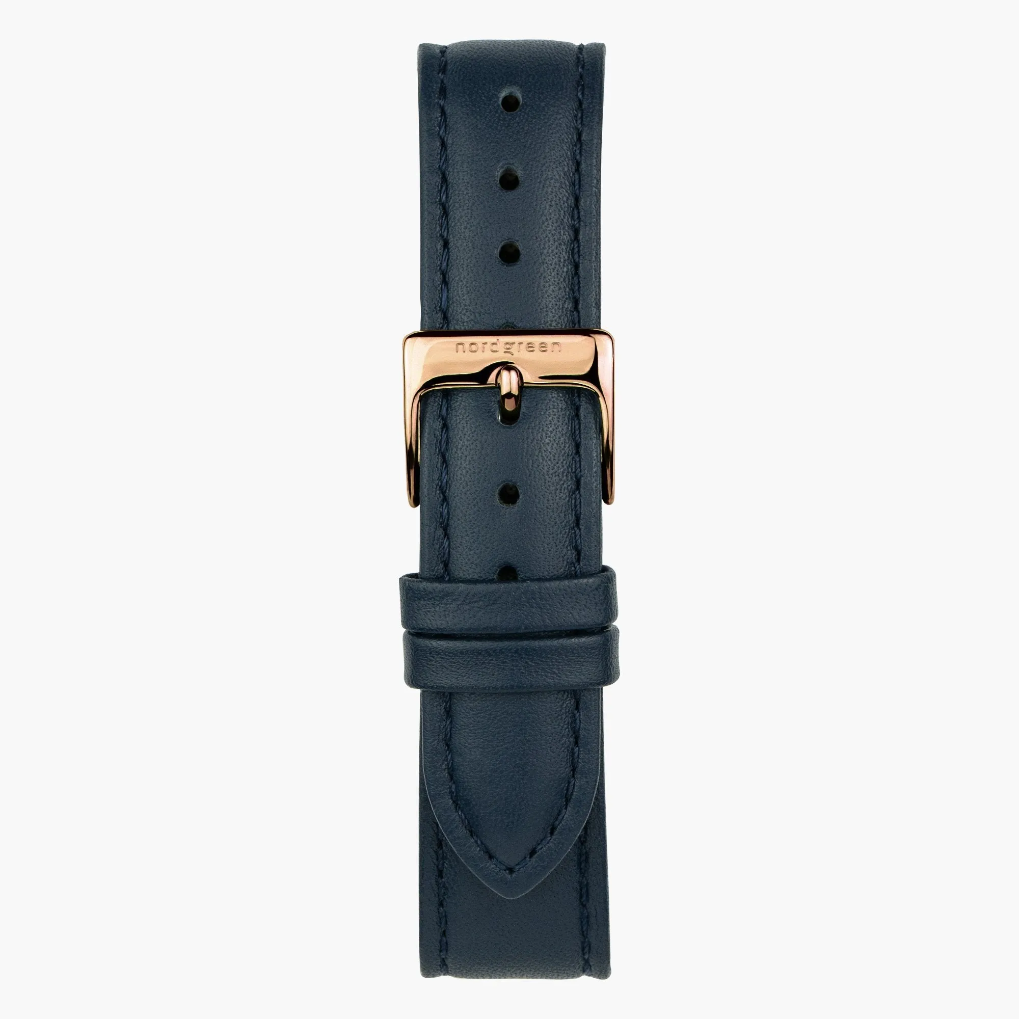 Native | Black Dial - Navy Blue Leather