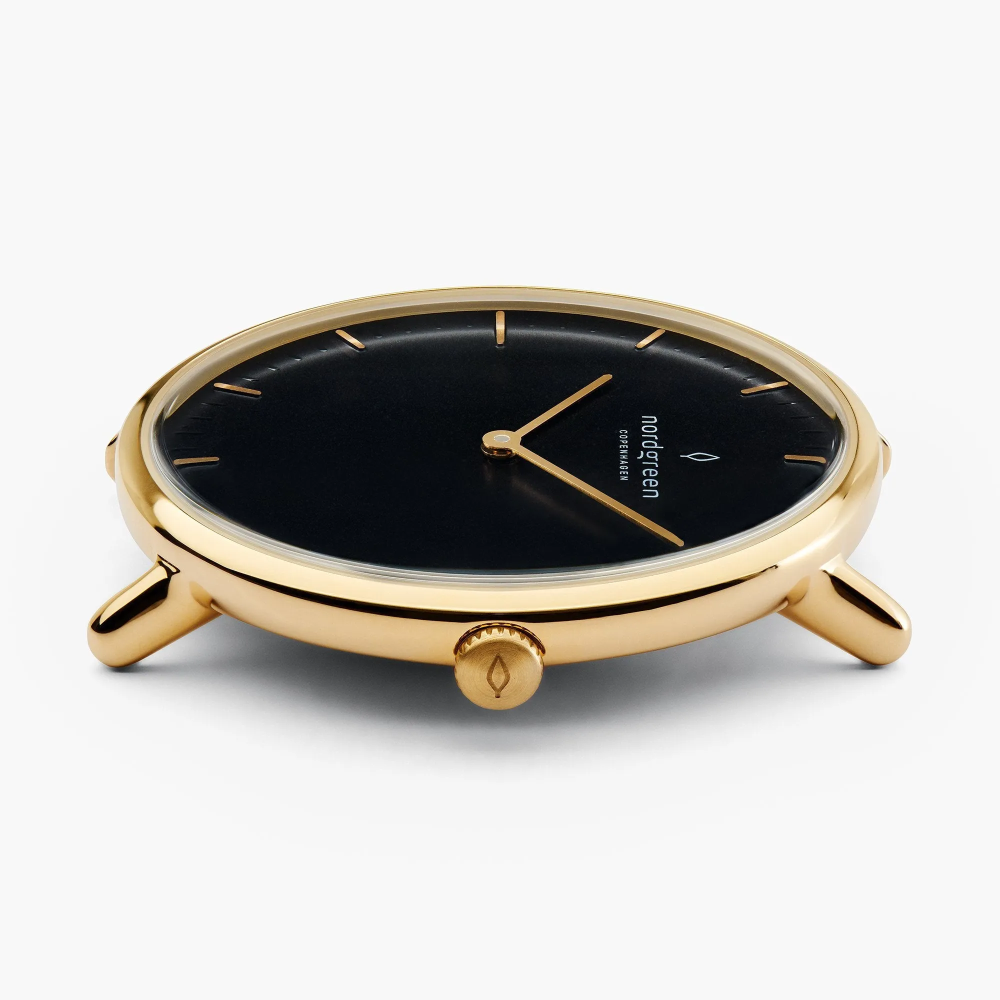 Native | Black Dial - Navy Blue Leather