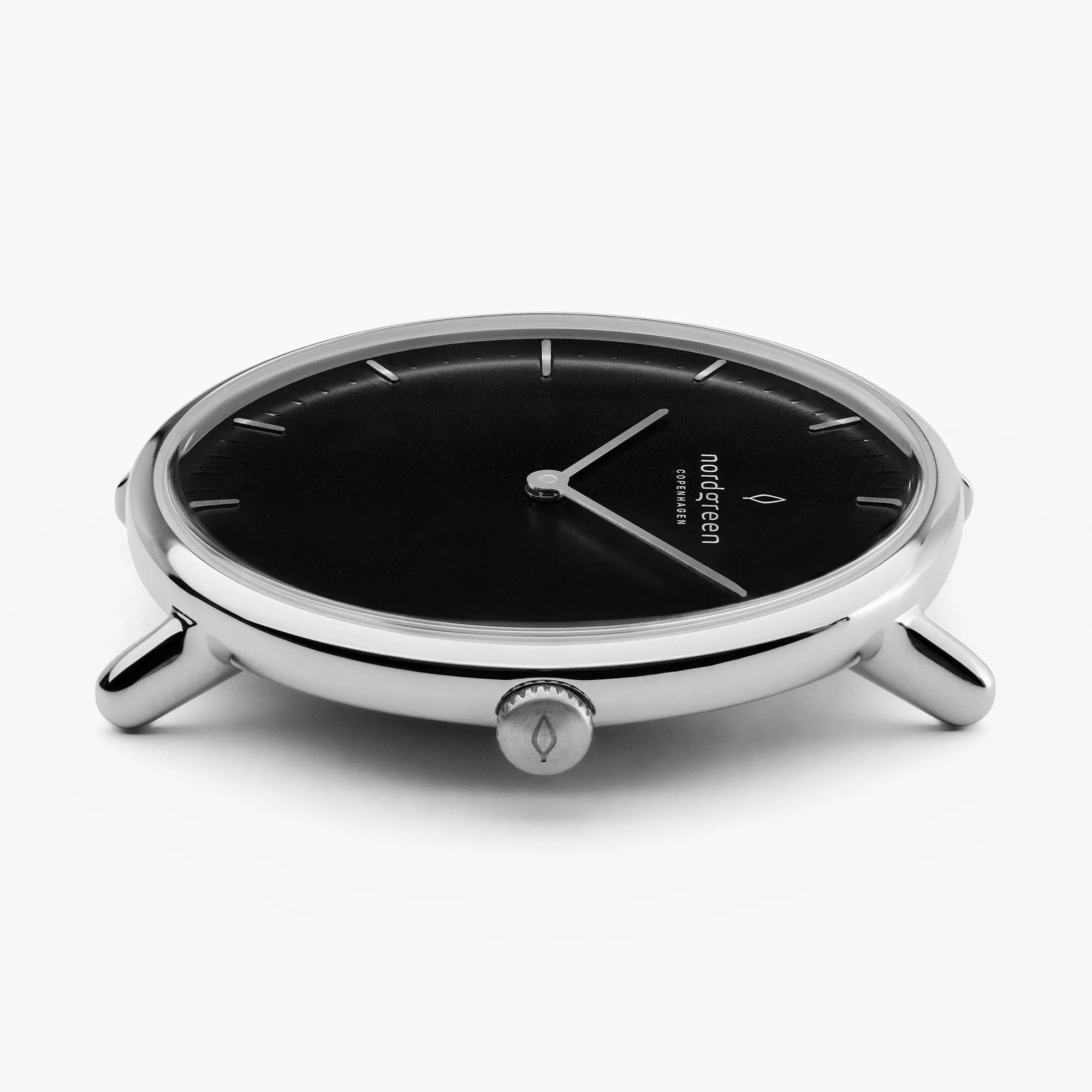 Native | Black Dial - Navy Blue Leather