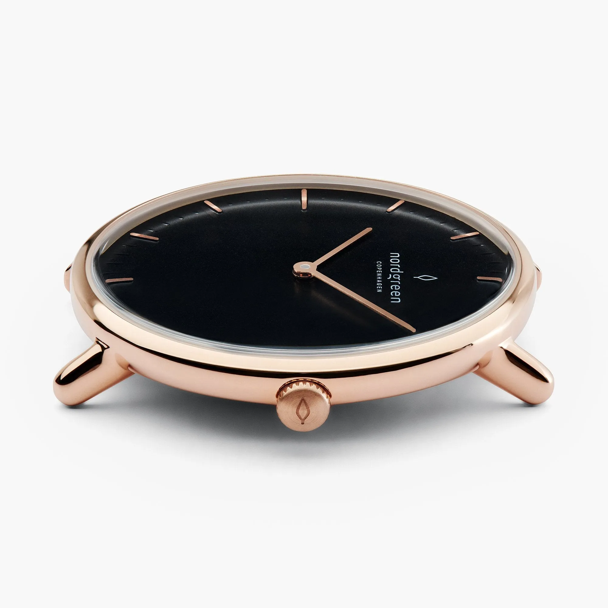 Native | Black Dial - Navy Blue Leather