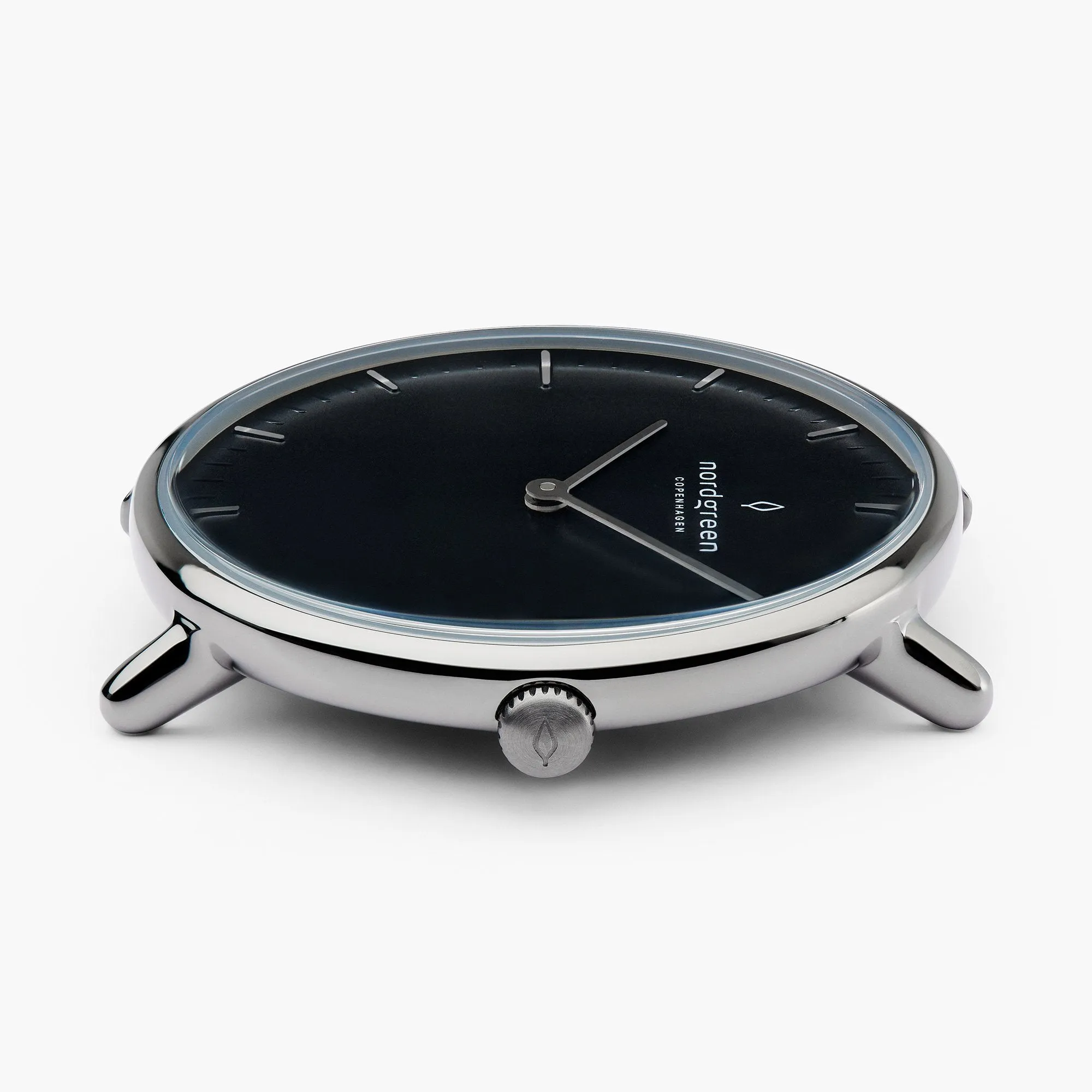 Native | Black Dial - Navy Blue Leather