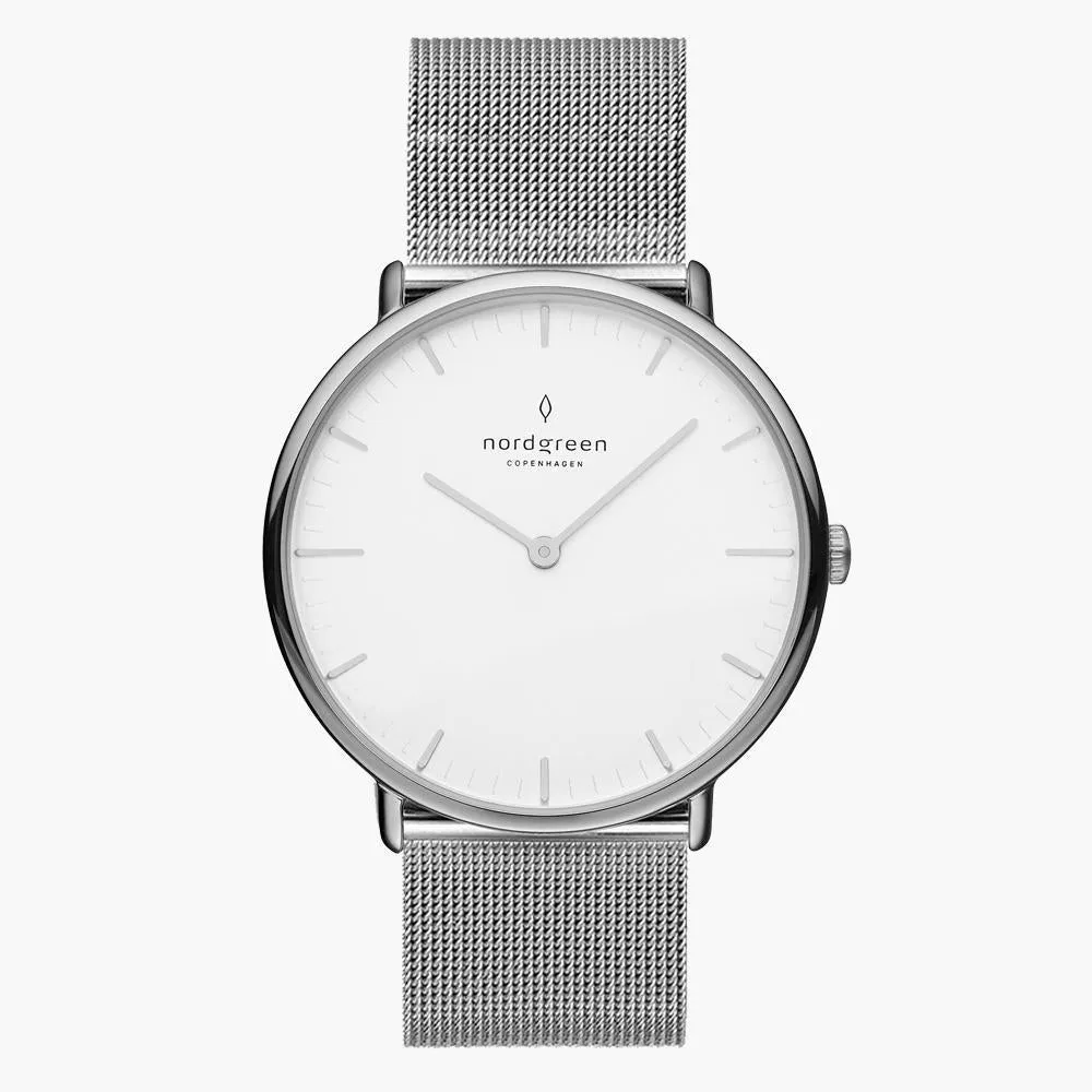 Native | White Dial - Mesh