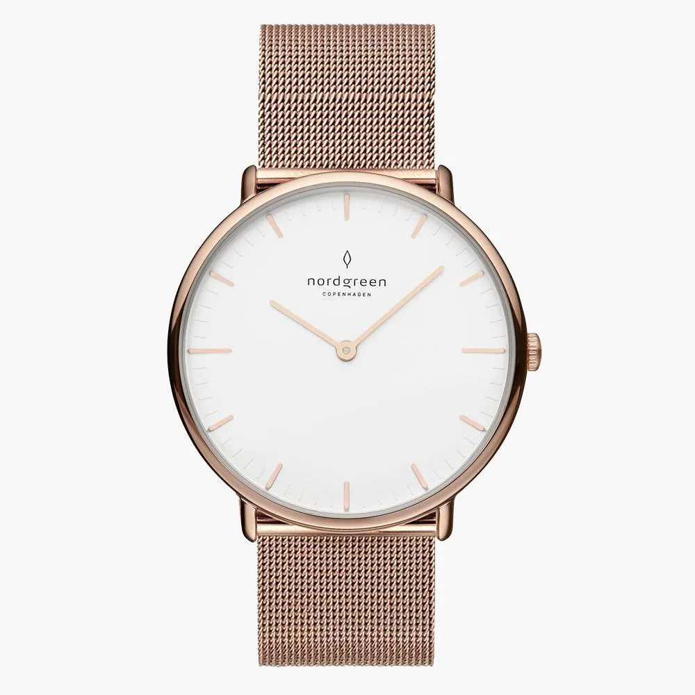 Native | White Dial - Mesh
