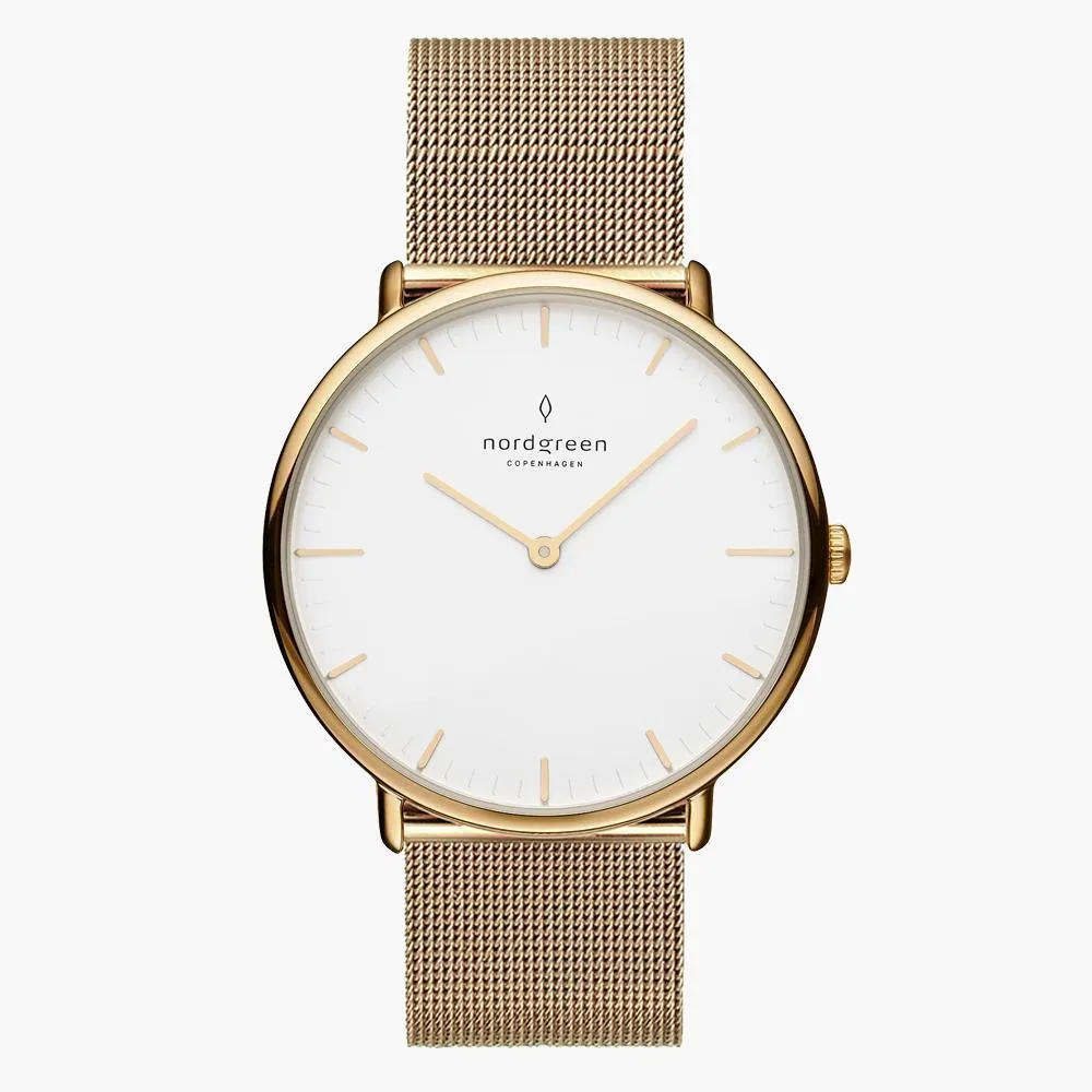 Native | White Dial - Mesh