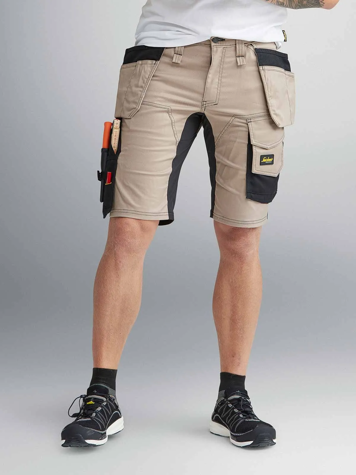 Snickers&#x20;6141&#x20;AllroundWork&#x20;Stretch&#x20;Work&#x20;Shorts&#x20;Holster&#x20;Pockets